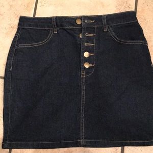 Jean skirt